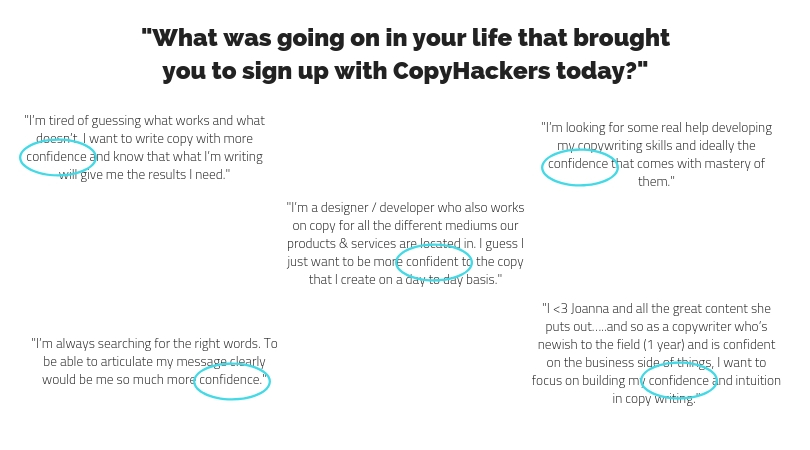 copy hackers customer response