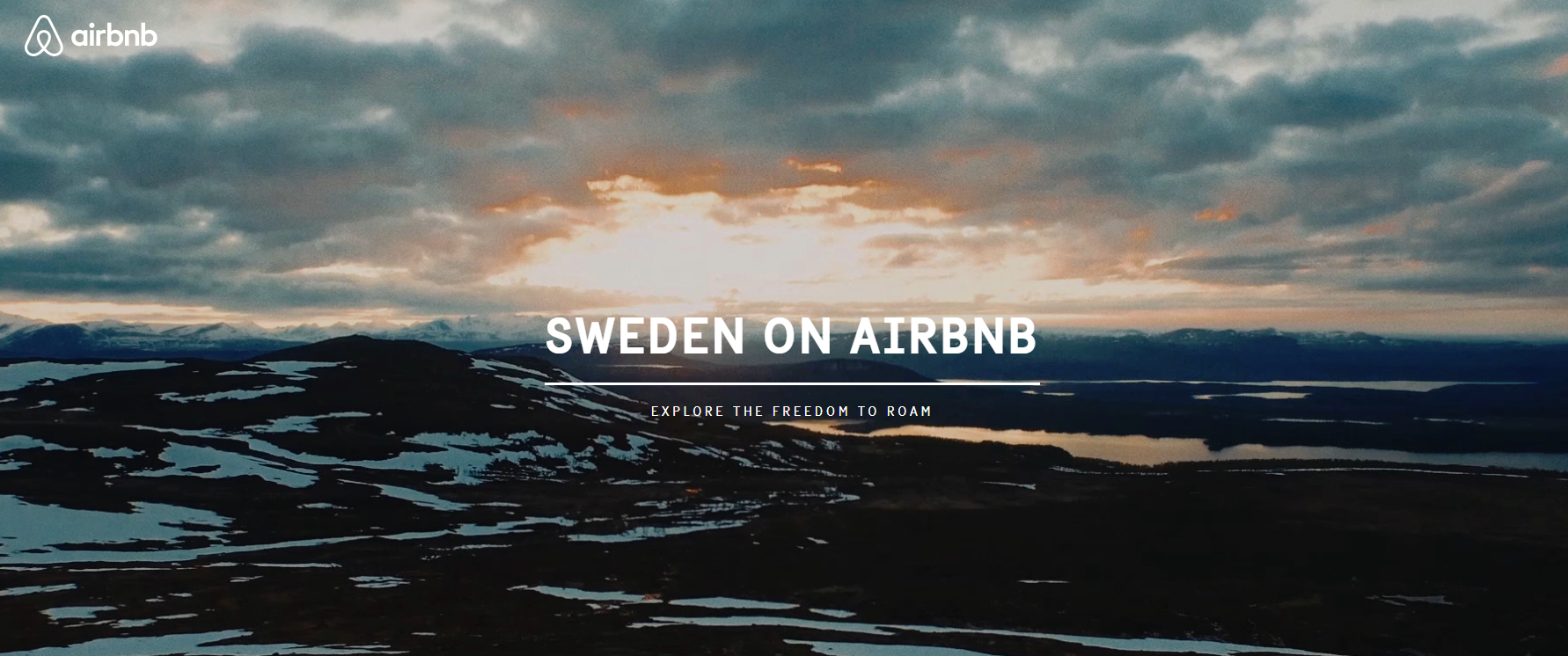 Airbnb sweden content marketing