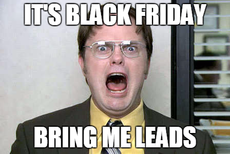 Black friday leads