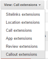 Callout Extensions
