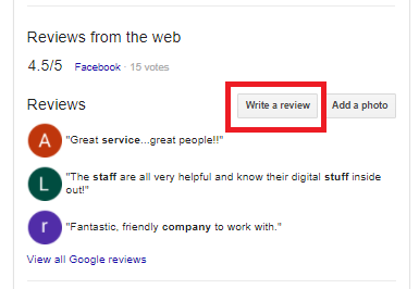 The Benefits of Google Reviews