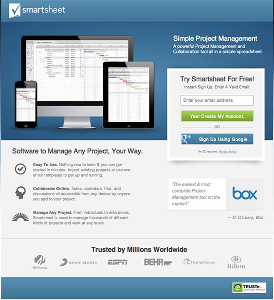 smartsheet-landing-page-clearly-structured
