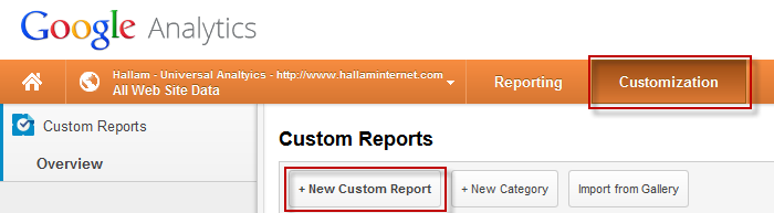 Custom Report for Adwords Traffic