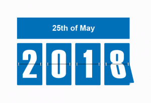 Date of the GDPR - 25/05/2018