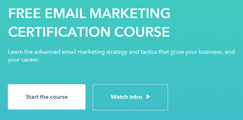 Email Marketing Course Hubspot