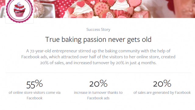 facebook advertising success stories