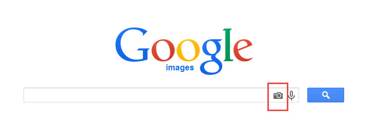 search by image by clicking the camera icon on images.google.com
