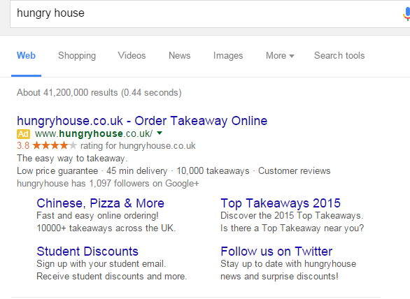 hungry house brand ppc