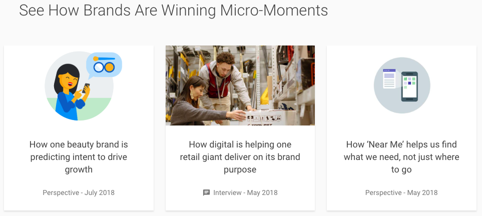 micro moments in practice