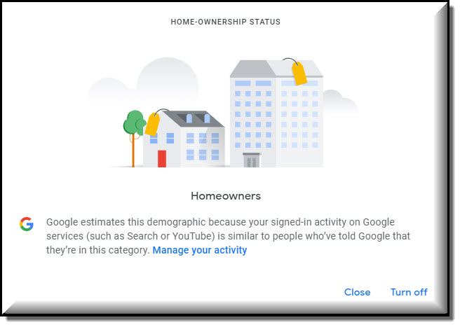 home ownership status google
