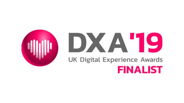 Digital Experience Awards 2019 finalist