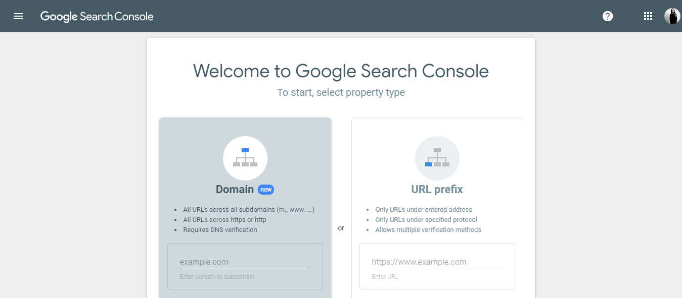 Welcome to Google Search Console