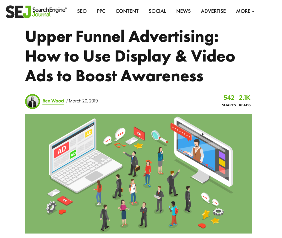 Upper Funnel Advertising: How to Use Display & Video Ads to Boost Awareness