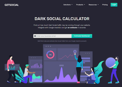 Dark social calculator