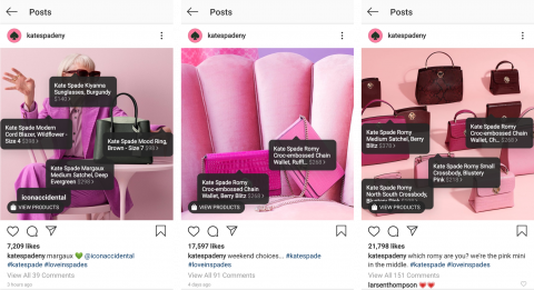 Shopping and sales is a great Instagram for business feature