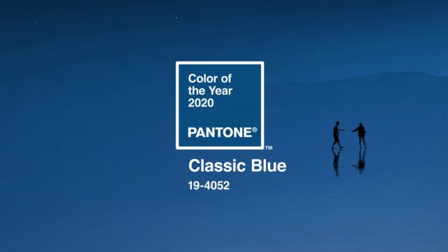 Pantone colour of the year classic blue