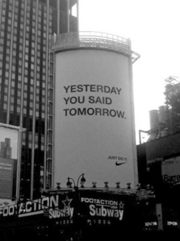 Nike billboard