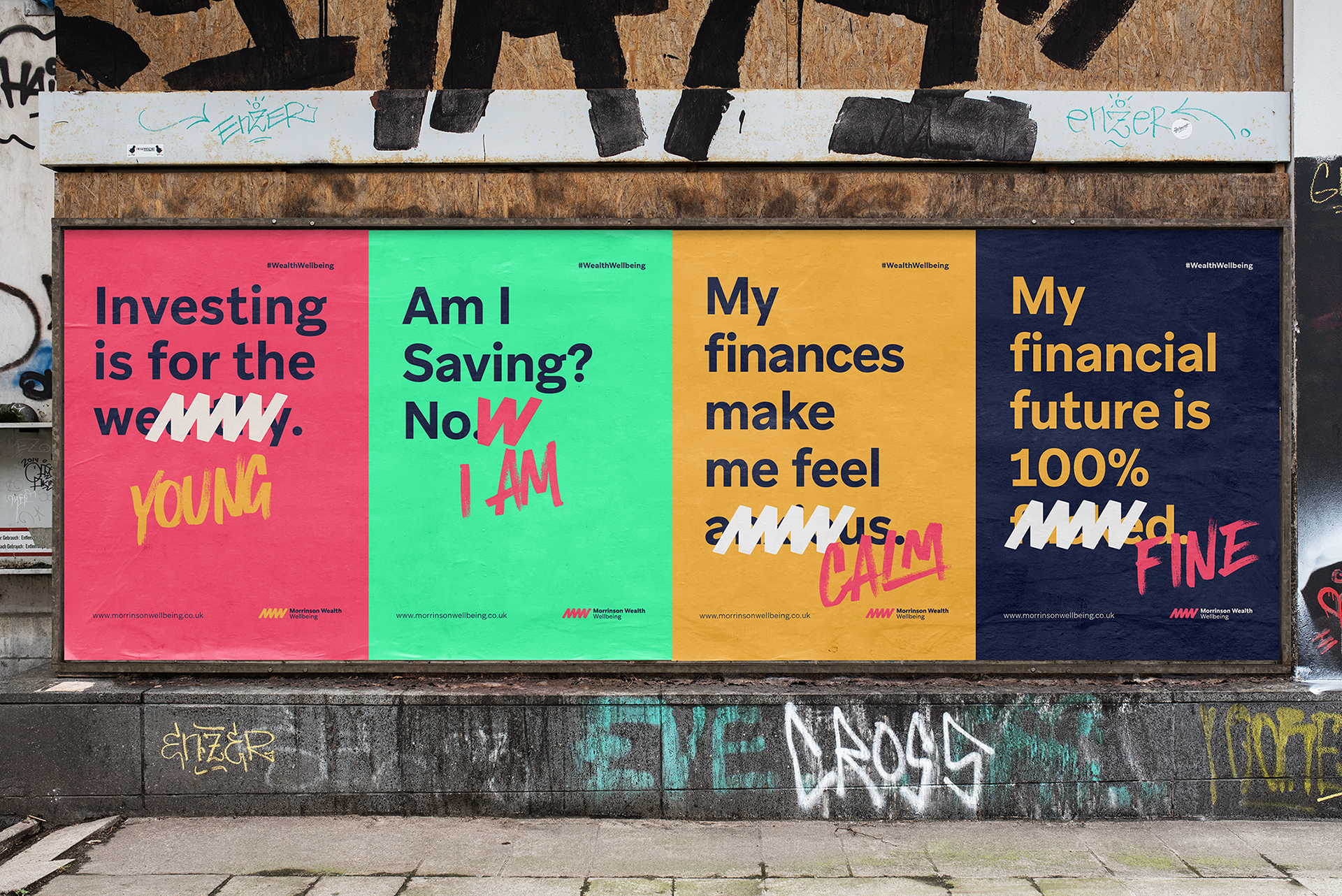 Morrinson Wealth campaign posters