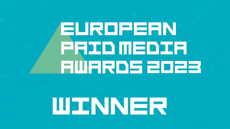 EU Paid Media Awards 2023 Winner