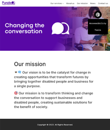Purple pound's mission statement